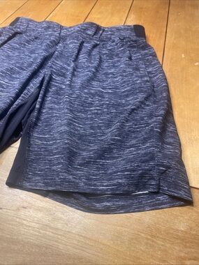 Lululemon Pace Breaker Short Size Large Color Charcoal with 9.5” Inseam Lined